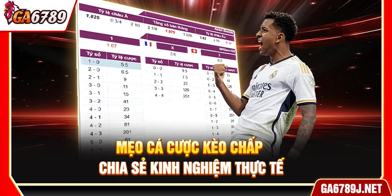 Mẹo Cá Cược Kèo Chấp: Chia Sẻ Kinh Nghiệm Thực Tế Tại Ga6789 11 Mẹo Cá Cược Kèo Chấp - Chia Sẻ Kinh Nghiệm Thực Tế