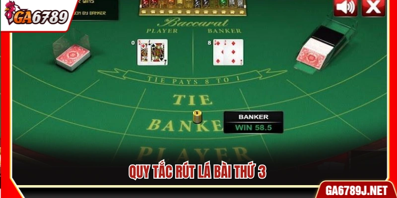 Kinh Nghiệm Chơi Baccarat: Chiến Thuật Đơn Giản Hiệu Quả Cao 11 Nguyên tắc rút lá bài thứ 3