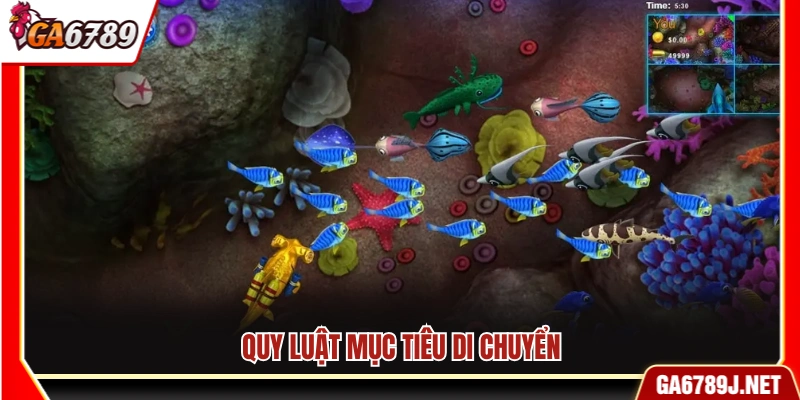 Luật Chơi Bắn Cá Ga6789 - Những Quy Định Cơ Bản Cần Biết 12 Nguyên tắc di chuyển của mục tiêu trong game